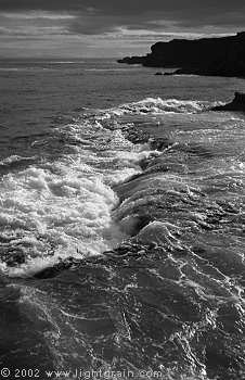 tidal rock ledge